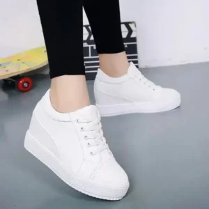 Petdrik Women'S Fashion Platform Platform Sneakers