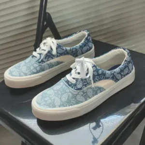 Petdrik Vintage Breathable Printed Canvas Shoes