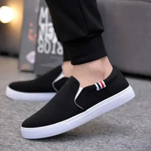 Petdrik Men Casual Breathable Flat Canvas Shoes