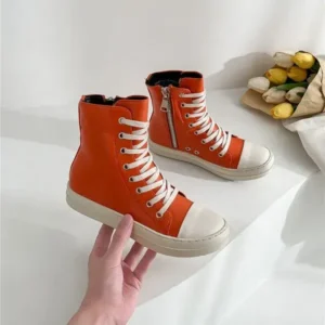 Petdrik Orange Up Platform High Top Casual Shoes